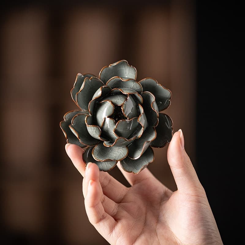 【Tea Pet】Lotus flower Incense burner