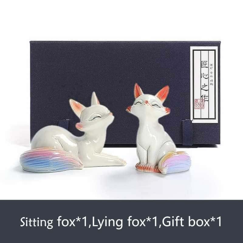 【Tea Pet】Color-changing Fox