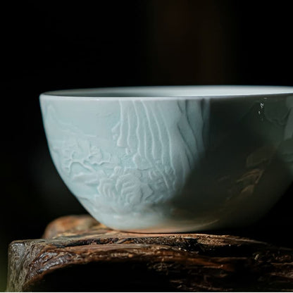 【Tea cup】Beautiful Mountains and Rivers - Pu'er Cup