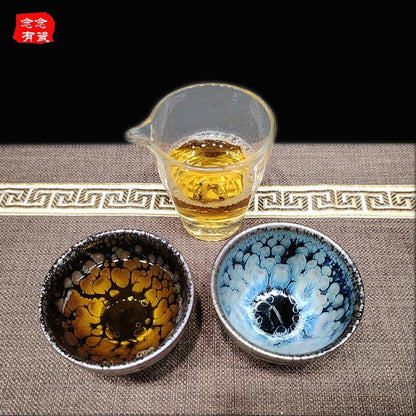 【Tea cup】Oil-drop black porcelain JianZhan Tea cup