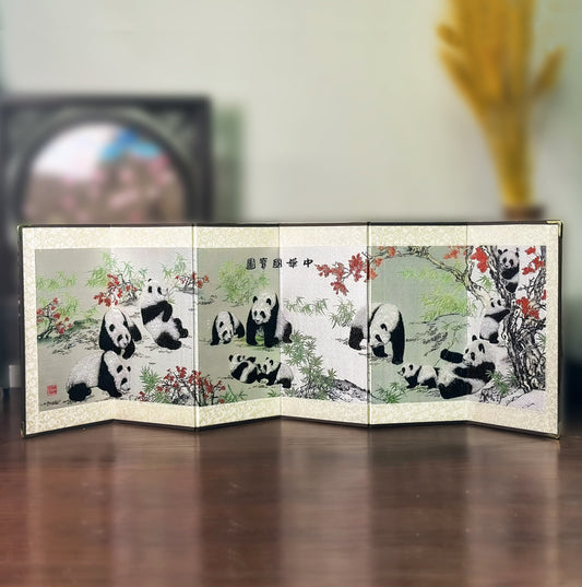 【Embroidery】Sichuan Brocade Panda Memorial Pamphlet