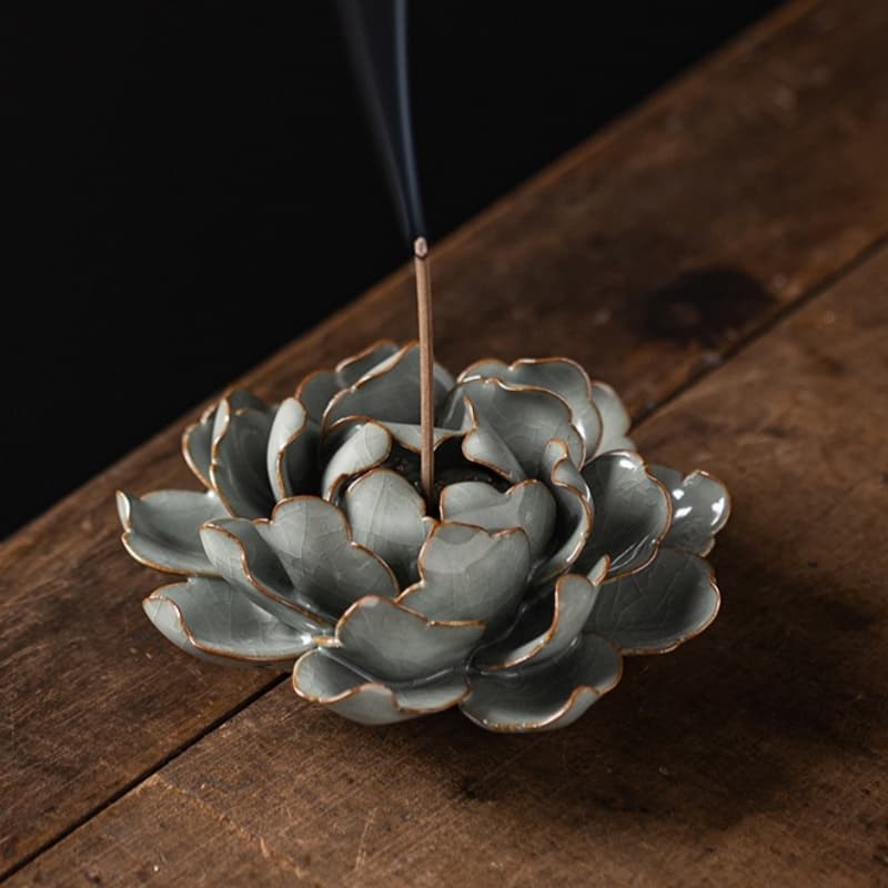 【Tea Pet】Lotus flower Incense burner